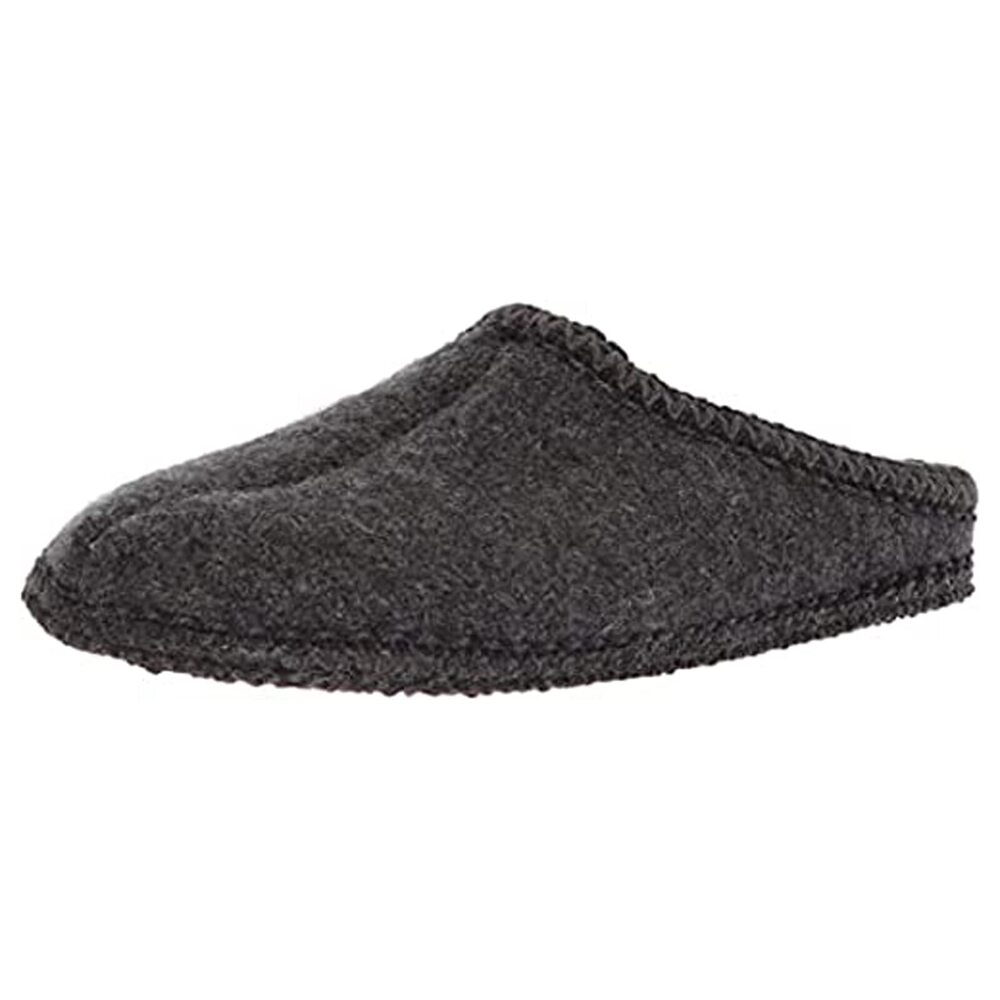 HAFLINGER ALASKA AS UNISEX CLASSIC SLIPPERS, GREY, 44EU